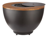 Round Outdoor Gas Fire Table, 65,000 BTUs, 36-in