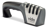 4-in-1 Knife & Shear Sharpener with Ergonomic Grip