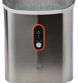 Countertop Soft Nugget Ice Maker, 33-lb Ice/Day, Stainless Steel