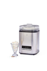 Digital Ice Cream Maker, 4-in-1 Ice Cream & Frozen Treat Maker, Stainless Steel, 1.9-L