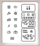 Digital Multi-Functional Air Fryer Toaster Oven with 11 Pre-Set Functions, Shortbread, 6-Slices