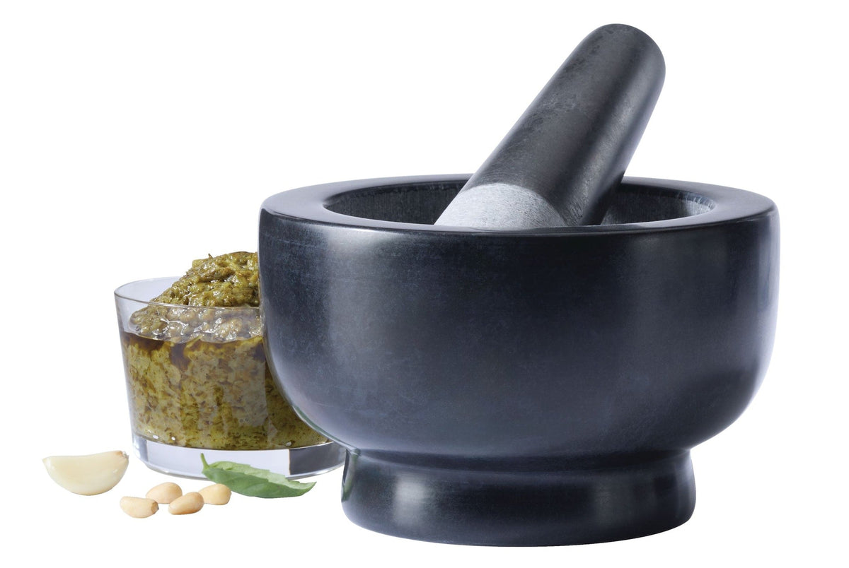 Granite Mortar & Pestle, Black