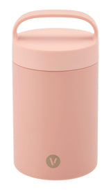 Stainless Steel Food Jar, Coral