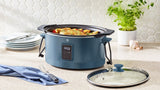 Slow Cooker with Digital Control Panel, Bluefin, 6-qt