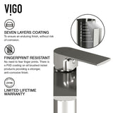 Davidson Single Handle Single Hole Bathroom Sink Faucet, WaterSense Certified, Brushed Nickel