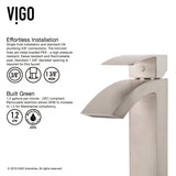 Glass Turquoise Water Bathroom Sink/Basin Set with Duris Faucet and Rectangular Vessel