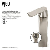 White Frost White Bathroom Sink/Basin Set with Linus Faucet and Round Glass Vessel