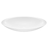 Wisteria Matte Stone Circular Vessel Bathroom Sink/Basin with Deep Bowl, White