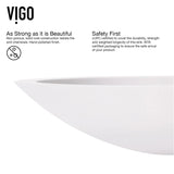 Wisteria White Bathroom Sink/Basin Set with Niko Faucet and Oval Composite Vessel