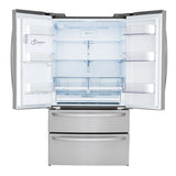 Whirlpool 36 in. 31 cu ft. Stainless Steel French Door Refrigerator with Ice Maker