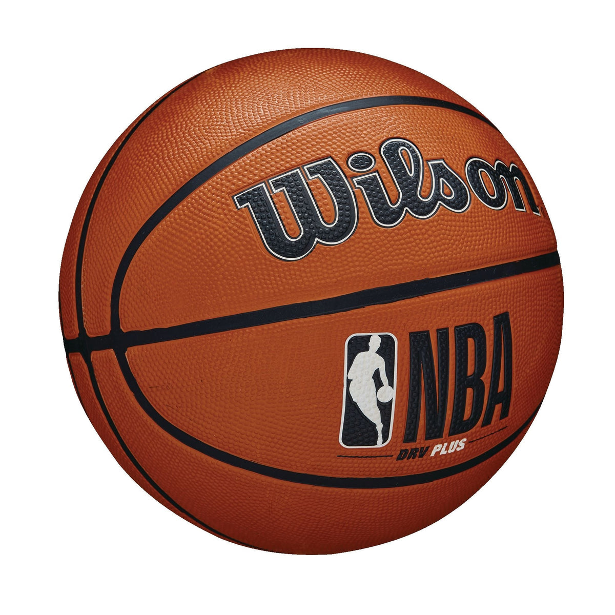 DRV Plus Outdoor Rubber Basketball, Official Size 7 (29.5-in), Brown