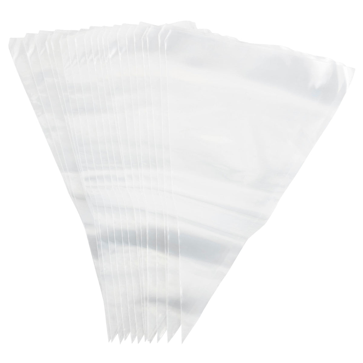 Disposable Piping Decorating Bag, Clear, 24-pk, for Baking/Cake Decoration