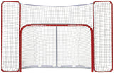 Steel Street Hockey Net with Backstop, 72-in