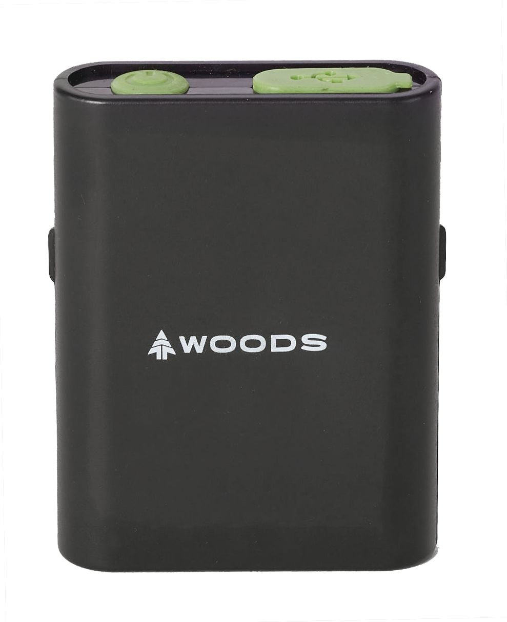 Woods Compact AA Dry Cell Camping Power Bank/Power Pack, Water Resistant