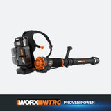 Nitro 80V 800CFM Cordless Brushless Backpack Leaf Blower