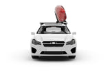 JayLow J-Cradle Roof Top Mount Kayak Rack with Tie-Downs, 2-pc