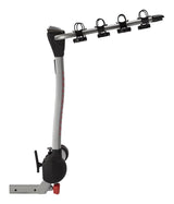 RidgeBack 5-Bike Hitch Mount Bike Rack, Fits 1-1/4, 2-in Receiver, Granite Grey