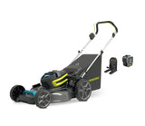 48V 3-in-1 Cordless Brushless Push Lawn Mower, 20-in with 5Ah Battery & Charger