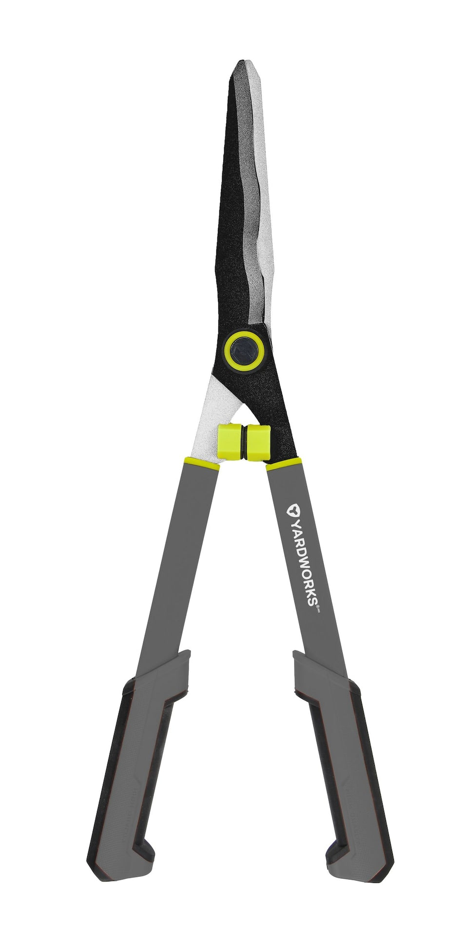 Steel Hedge Shear with Comfort Grips, Black