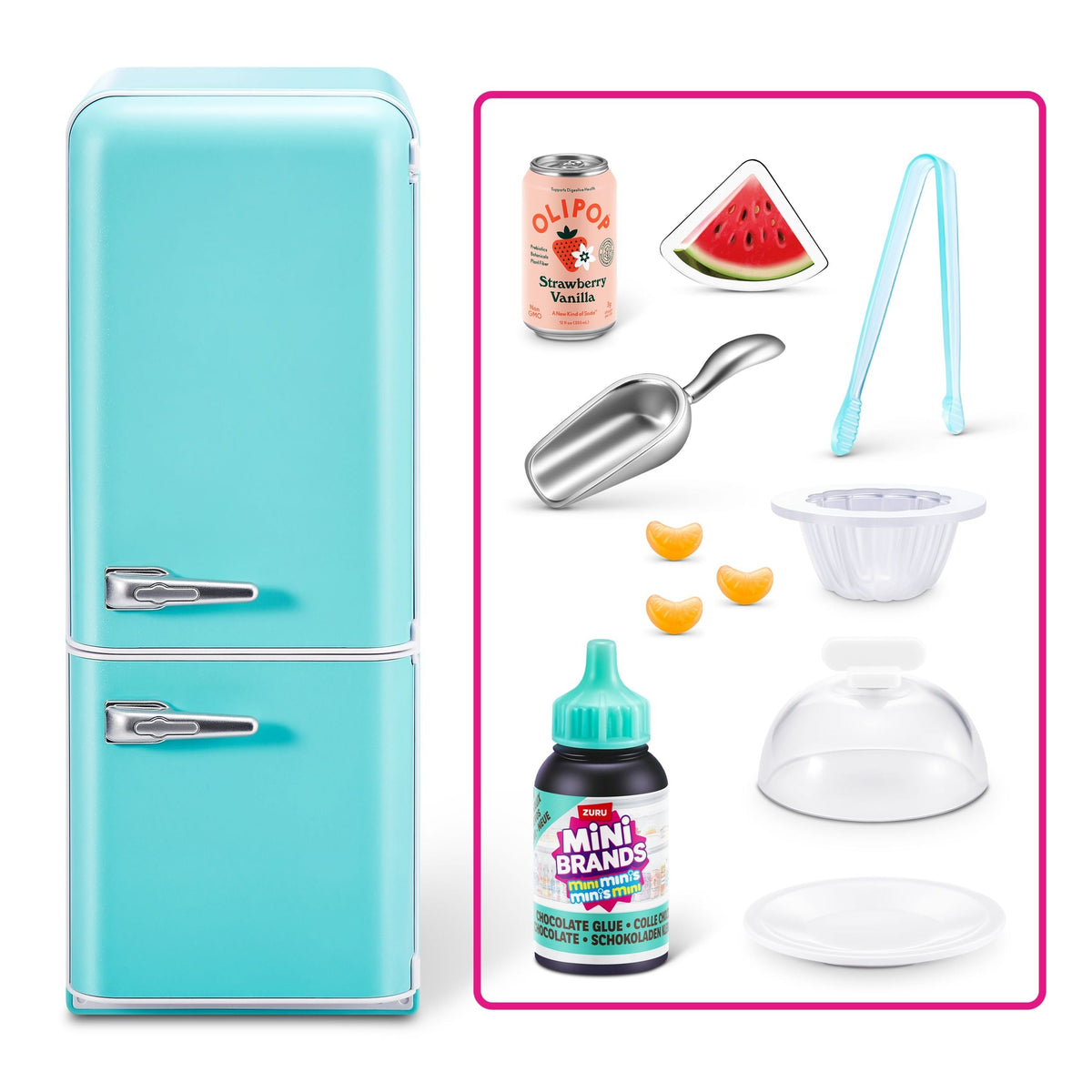 Fill The Fridge Surprise Playset Capsule for Ages 8+, Assorted Figures