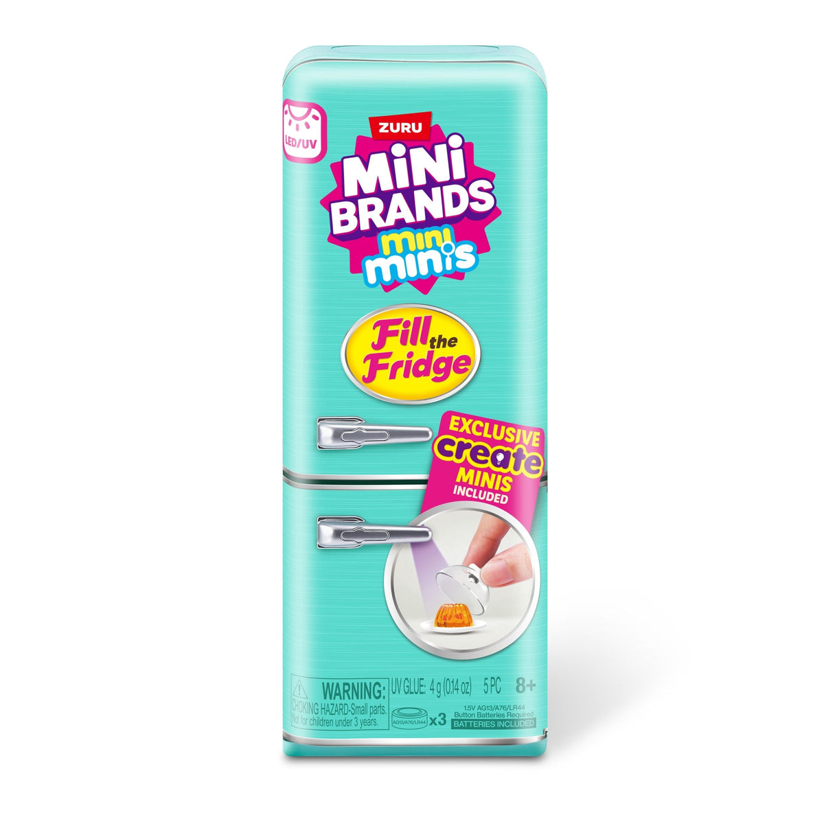 Fill The Fridge Surprise Playset Capsule for Ages 8+, Assorted Figures