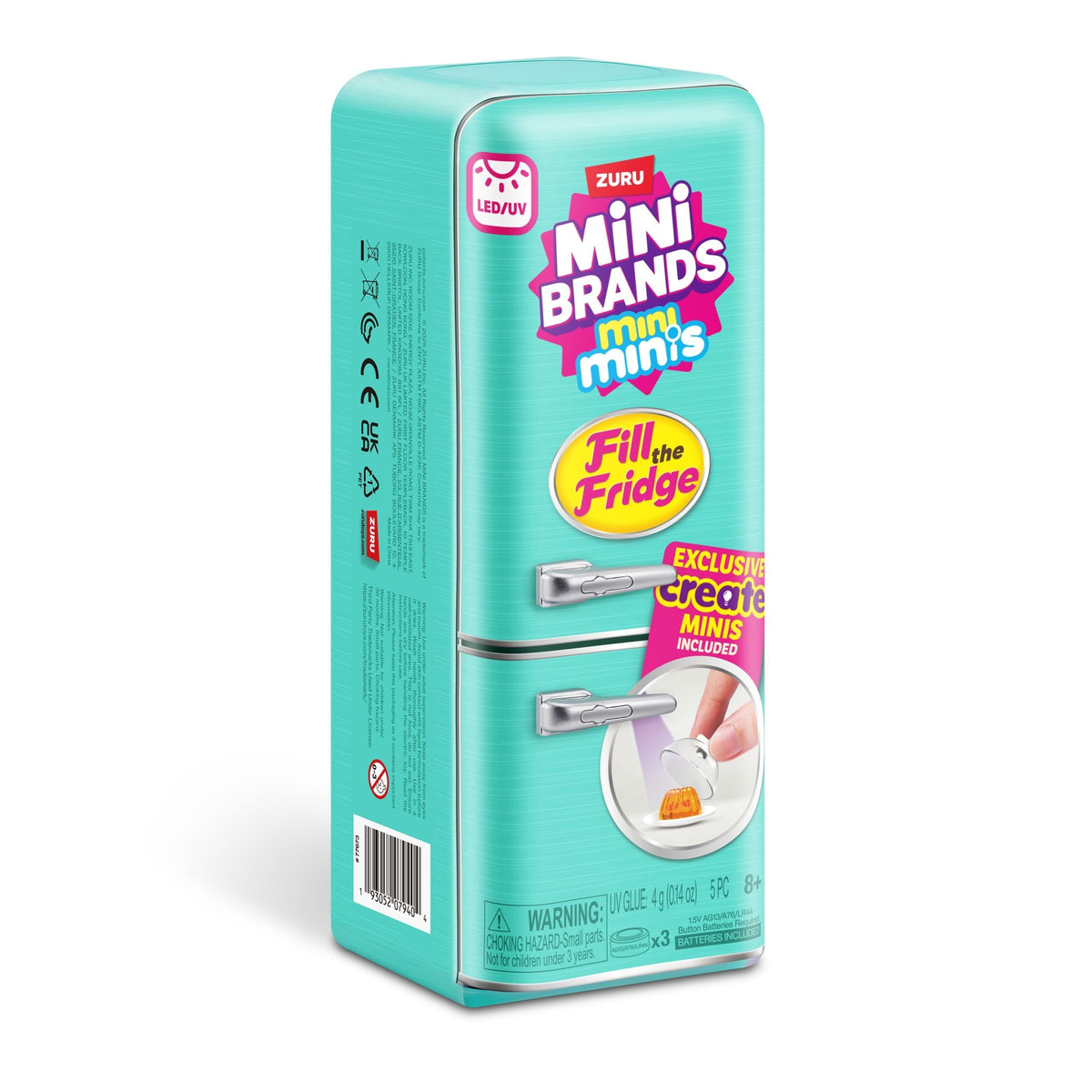Fill The Fridge Surprise Playset Capsule for Ages 8+, Assorted Figures