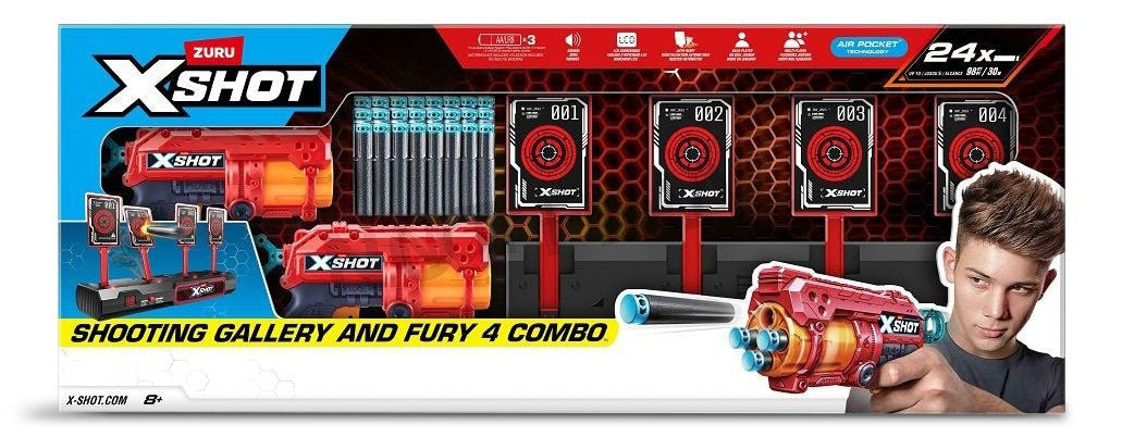 Dart Blaster with Interactive Target, 2-pk