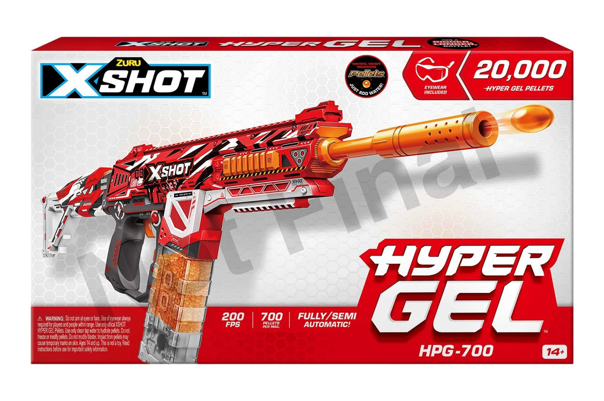 Hyper Gel HPG-700 Fully Semi-Automatic Large Blaster, Ages 14+